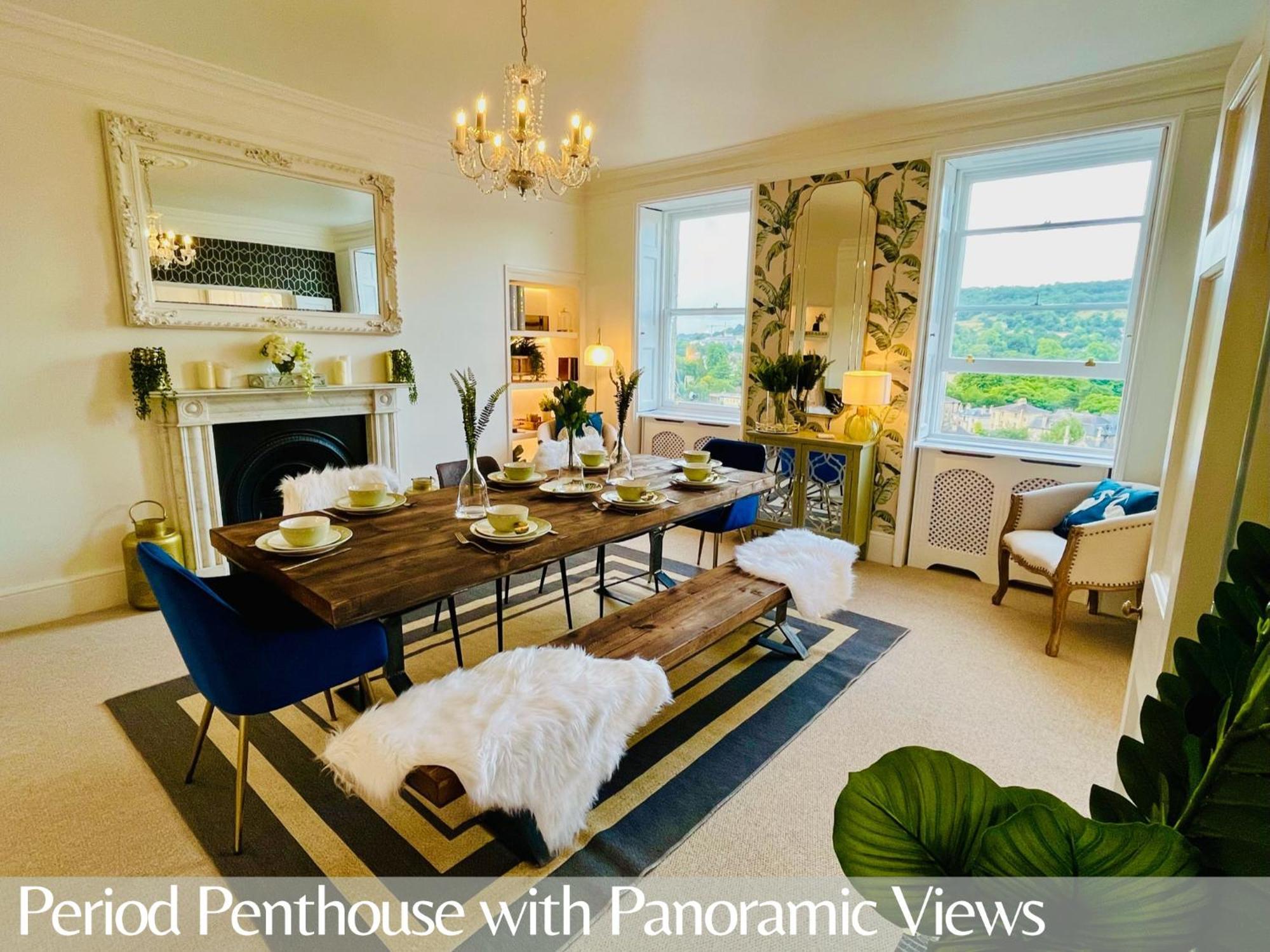 The Paragon Penthouse - Stunning Views Over Bath! מראה חיצוני תמונה