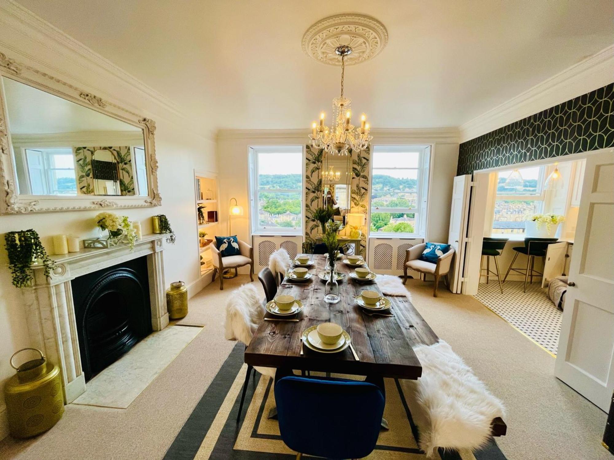 The Paragon Penthouse - Stunning Views Over Bath! מראה חיצוני תמונה